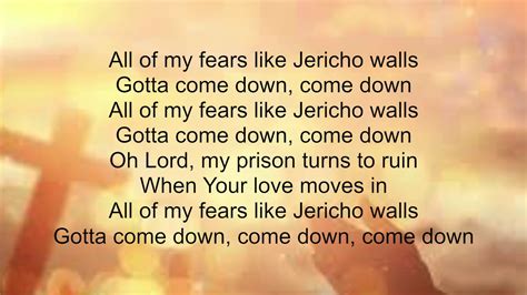 jericho lyrics|jericho lyrics andrew ripp.